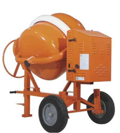 BP400 Cement Mixer 360L 4W Diesel 4.5HP Lombardini 