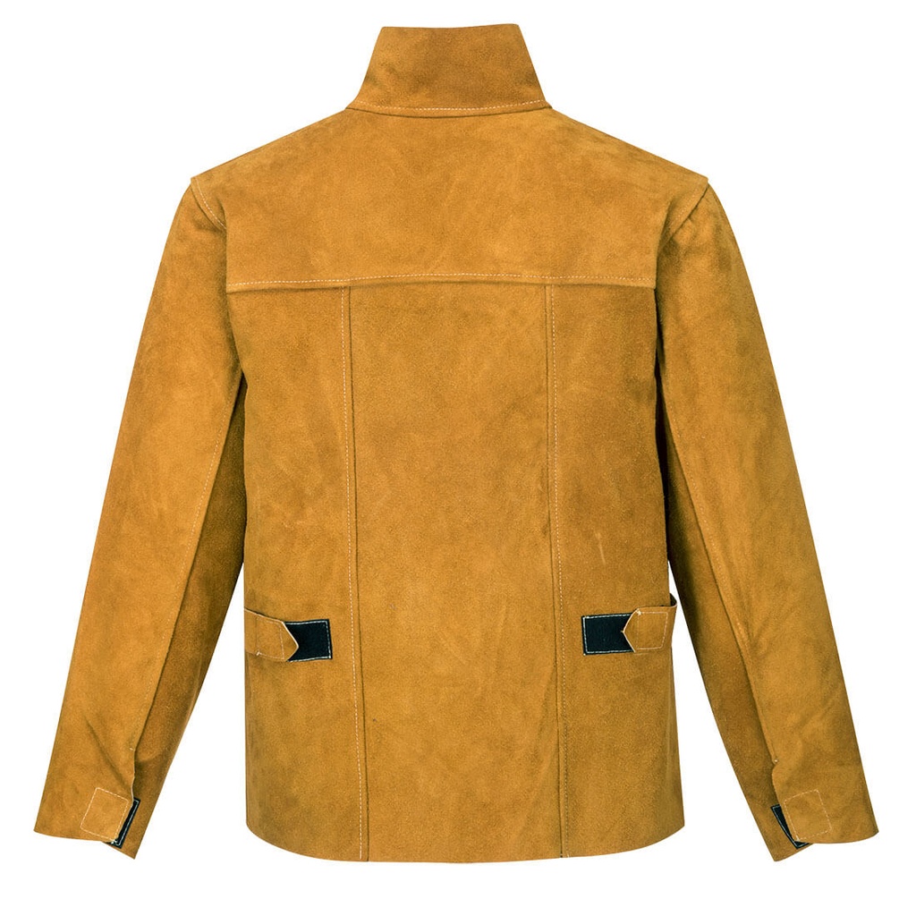 SW34 > Leather Welding Jacket > Tan