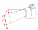 Leister Wide Slot Nozzle Wide slot nozzle (ø 31.5) For hot air guns