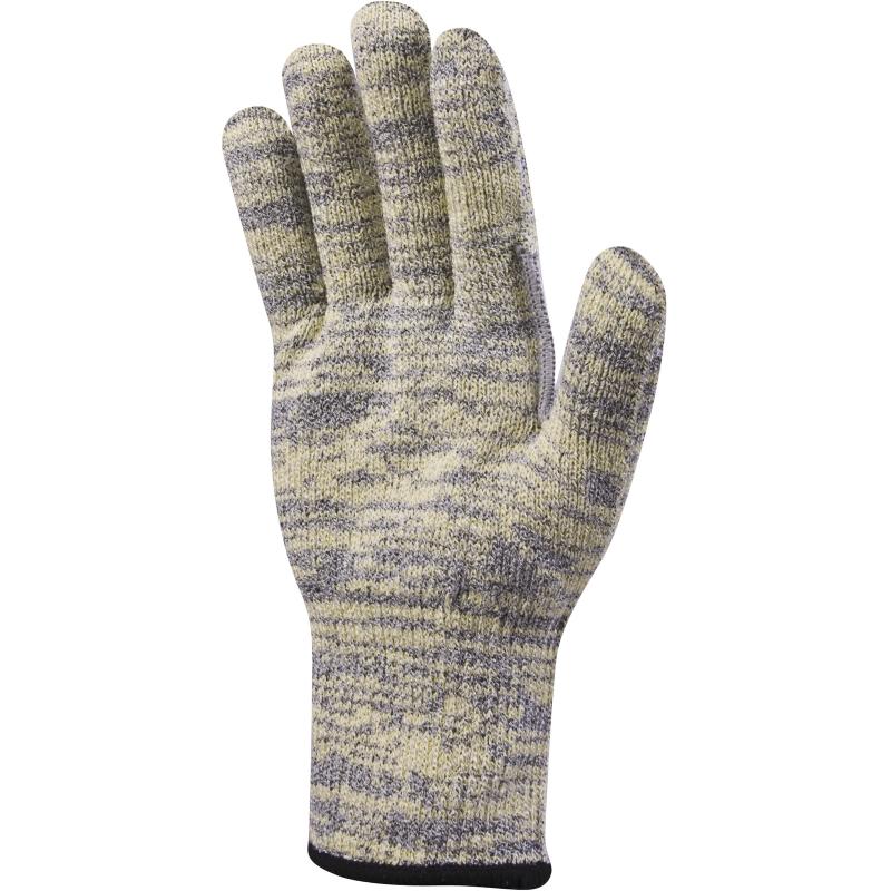 VENICUT55-10 YEL/GREY TAEKI KNITT GLOVES 