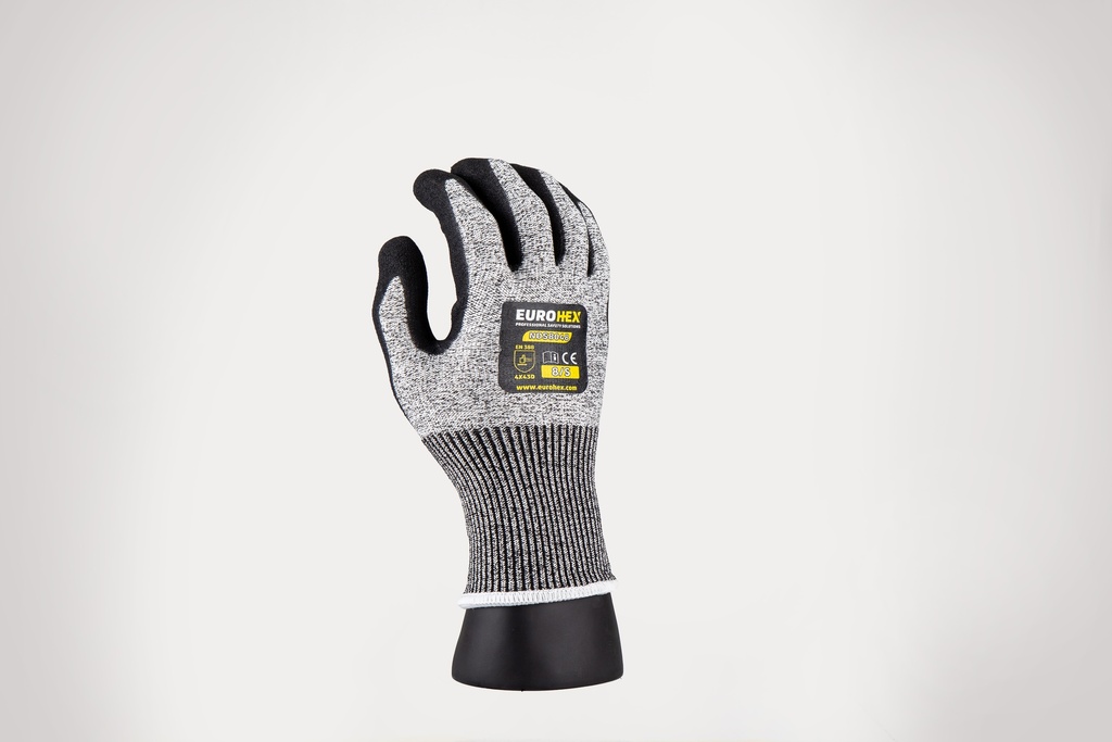 EUROHEX Anti-Cut Heavy Sandy Nitrile Gloves 4X43D