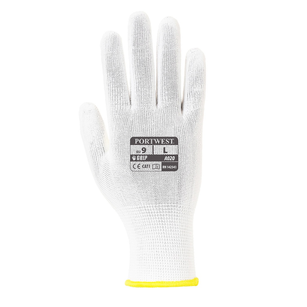 A020 White Cotton Assembly Glove