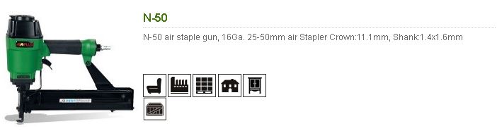 N-50 STAPLER 50mm 