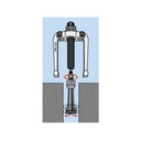 1545/C5M -PULLER KIT with 5 extractors