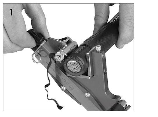 FBS Cable Stripper For Vulcanized Semicond. Layer D10-52mm 