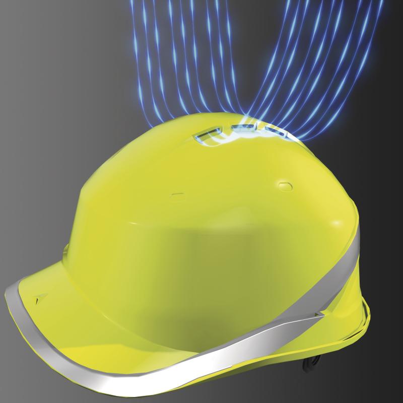 DIAMOND VI WIND - HI-VIS SAFETY HELMET