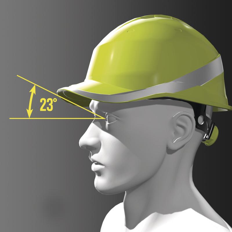 DIAMOND VI WIND - HI-VIS SAFETY HELMET