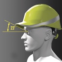 DIAMOND VI WIND - HI-VIS SAFETY HELMET