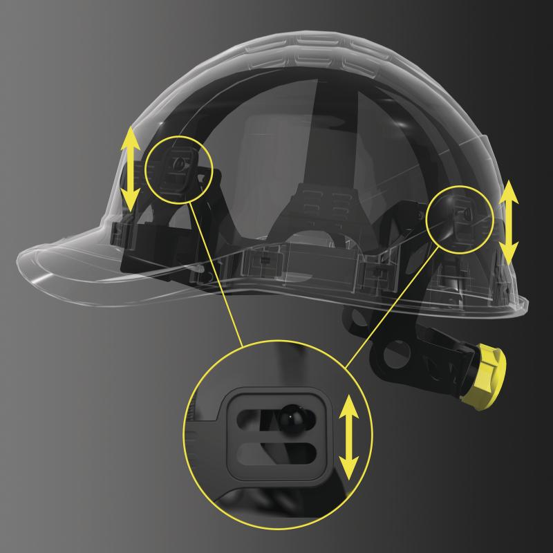 DIAMOND VI WIND - HI-VIS SAFETY HELMET