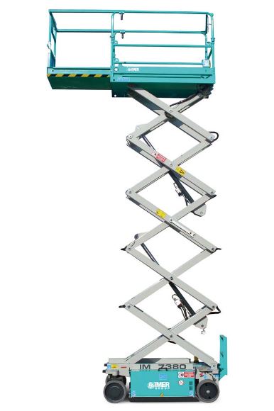 Indoor Electrical scissor lift - Working height: 6.5m