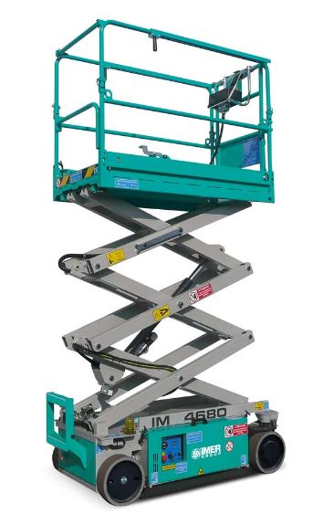 Indoor Electrical scissor lift - Working height: 6.5m