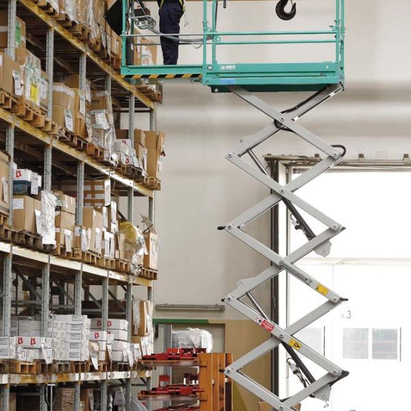 Indoor Electrical scissor lift - Working height: 6.5m