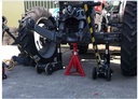 Axle Stand 5Ton H700-1200mm 