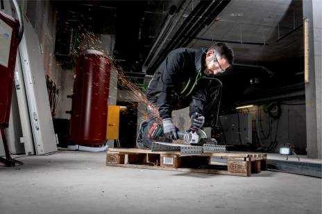 WB 18 LTX BL 125 5" Cordless Grinder 2X5.5AH LIHD 