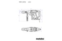 KHEV 5-40 BL Combination Hammer 8.7 J / 1150 w / 8.3 kg 