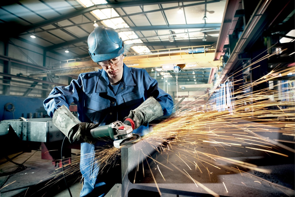 WEV 15-125 QUICK ANGLE GRINDER 5 "1550 W V-SPEED 