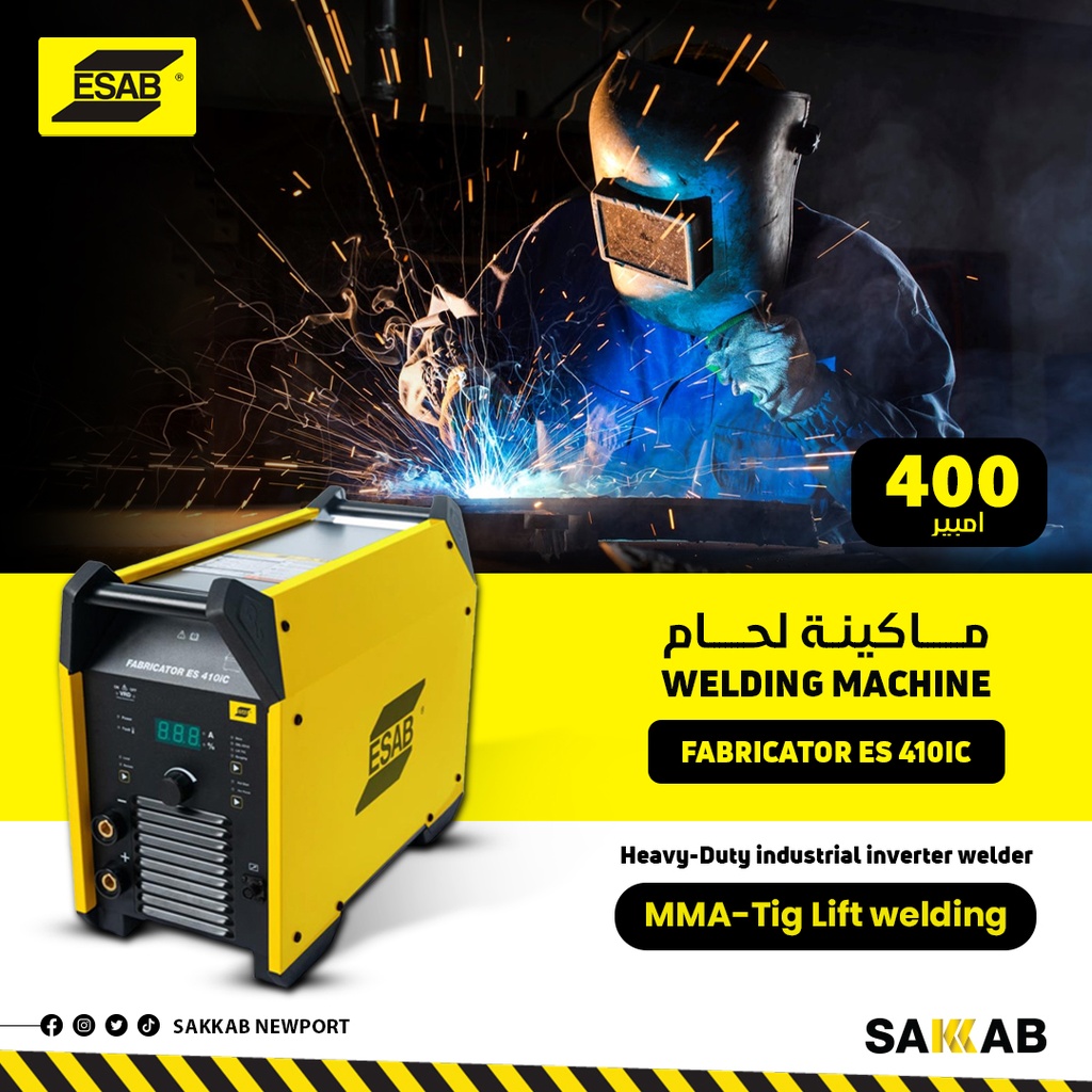 Fabricator ES 410iC MMA Welding Machine 3PH-400A