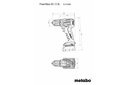 PowerMaxx BS 12 BL Cordl.Drill Screwdriv 12V 2X2AH LI-ION 