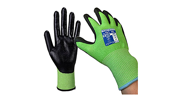 A645 Green Cut 5 Gloves