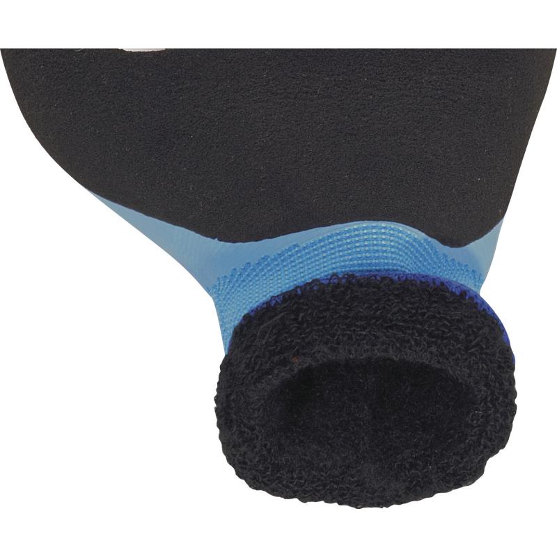 DPVV736 - BLUE THERMAL GLOVES FOAM LATEX COATED