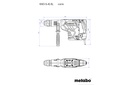 KHEV 8-45 BL Combination Hammer 12.2 J / 1500 w / 10.1 kg 