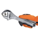 Chrome-Plated Adjustable wrenche with scales