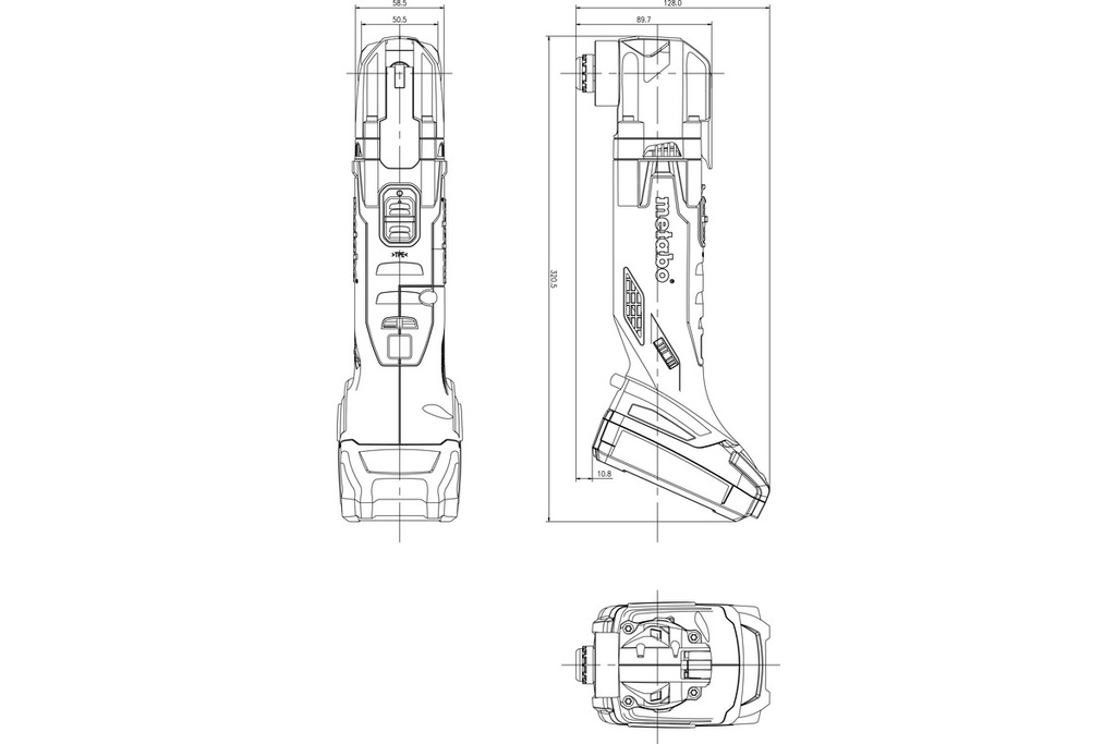 MT 18 LTX Multitool 18 Volt Cordless 2.0AH 