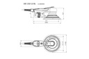 SXE 150-5.0 BL Random Orbital disc sander 