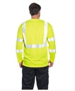 S191 Yellow Hi-Vis Long Sleeved T Shirt