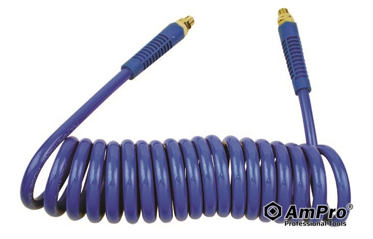 3/8"x 7.5m PU COIL AIR HOSE 6mm 