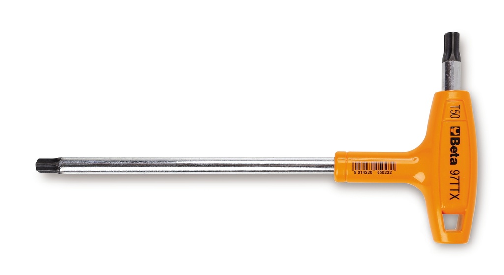 97Ttx 25- T-Handles Offset Star Allen Key T25