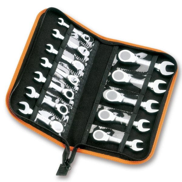 142 C/A12-SET 12 RATCHETING WR.SHORT 