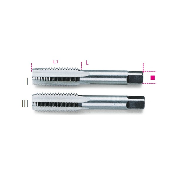 433-12X1,50-ST.HAND TAPS 2 PCS 