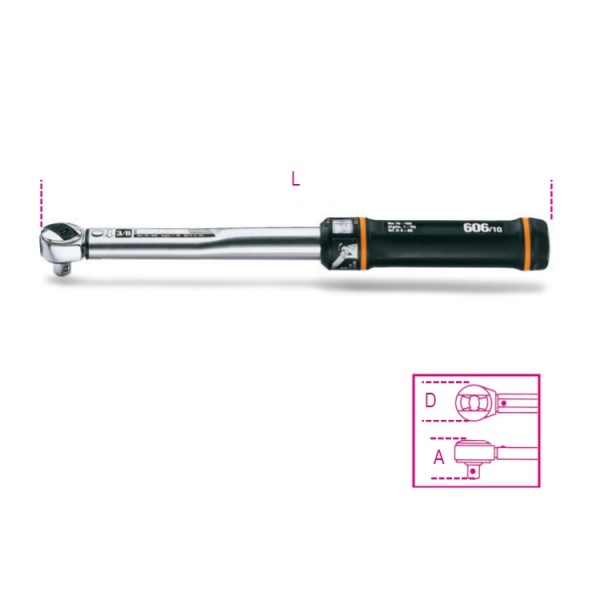 606-/10X-1/2 TORQUE WRENCH 100 NM 