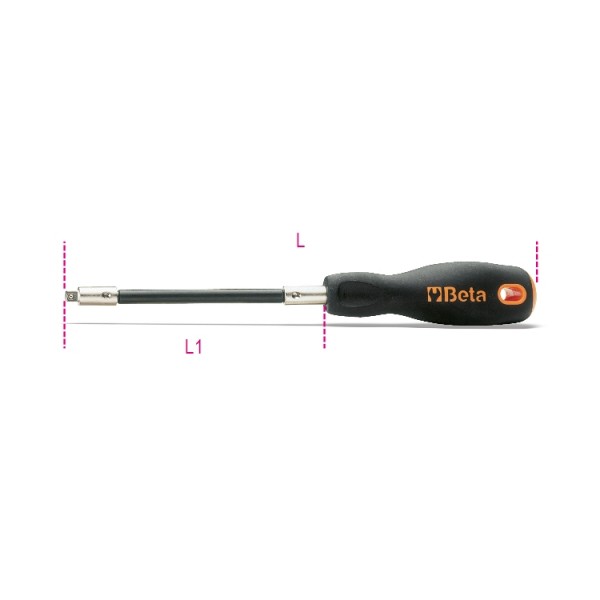 900 /32-1/4 DRIVE FLEXIBLE HANDLE 