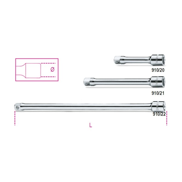 910-/22-3/8 EXTENTIONS - MM 250 