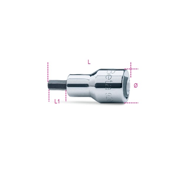 920 PE/AS 1/4-SOCKET DRIVERS X HEXAG 