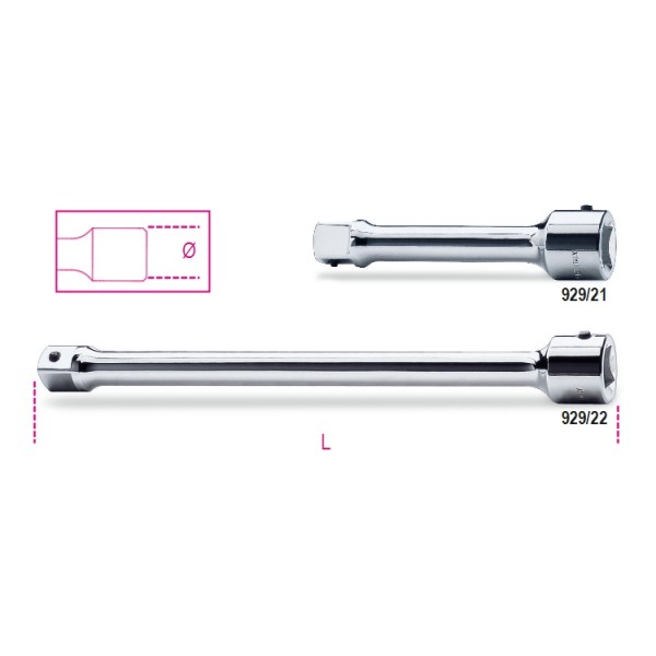 929-/22-1" EXTENSIONS - 400MM 