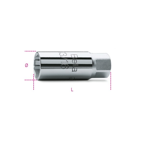 956-E 17,8-SPARKPLUG SOCKETS 11/16 