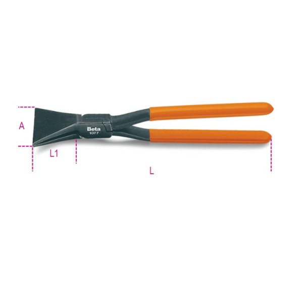 1077-260-TINSMITHS PLIER 