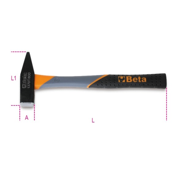 1370T 1500-MECHANIC'S HAMMERS FIBRE 