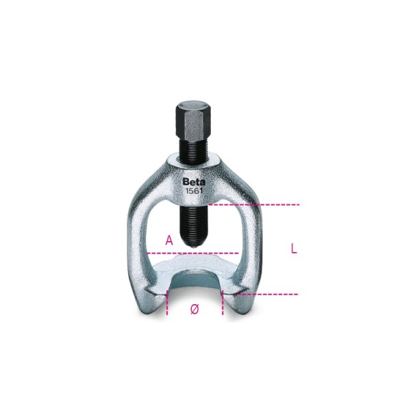 1561-/4-BALL JOINT PULLERS 