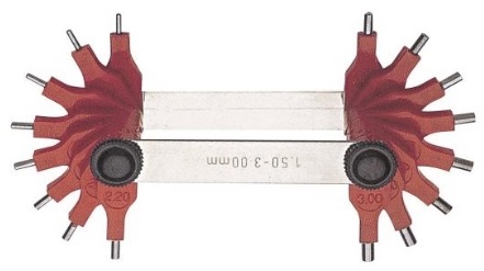 1707-B/2-HOLE GAUGE 1,5-3 