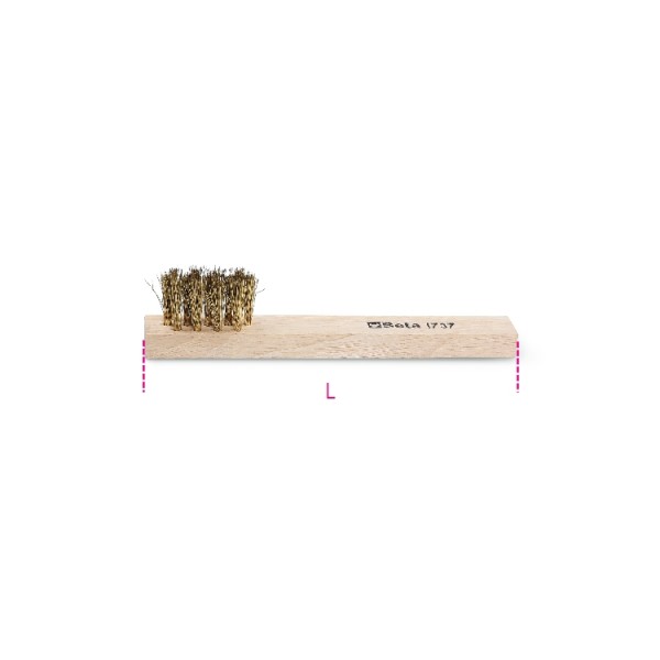 1737-BRUSHES-BRASS WIRES 
