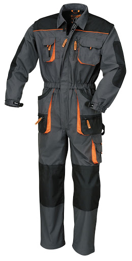 7905 GREY/L-CANVAS OVERALLS WORK 