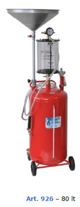 926 Waste Oil Drainer 80Ltr Complete 