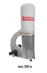 ECO 300S DUST EXTRACTORS 230V, 50HZ 