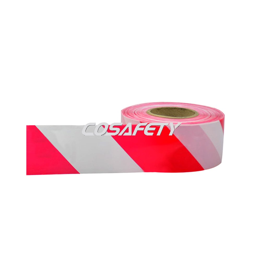 Red/White Warning Tape, 500M 