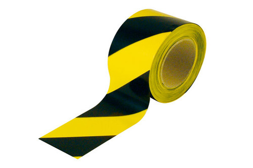 Yellow/Black Warning Tape, 500M 