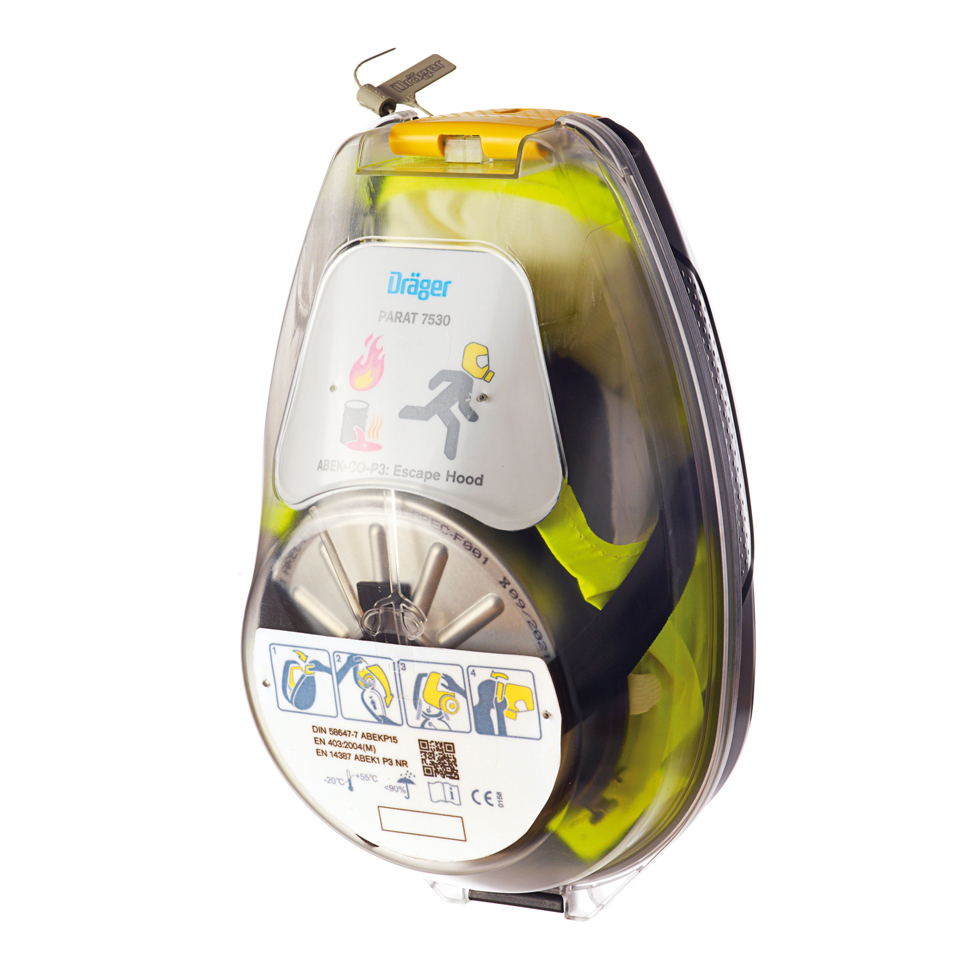 Drager PARAT 7530 Escape Hood Hard Case